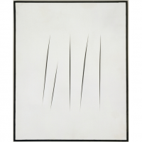 (English) (French) Lucio Fontana : Ouvrez-moi donc cette toile